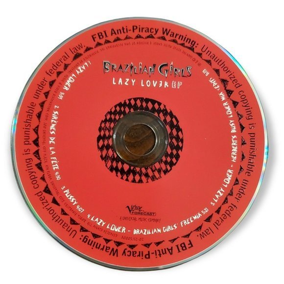 Brazilian‎ Girls - Lazy Lover EP [2004 Promo CD] - Picture 3 of 3
